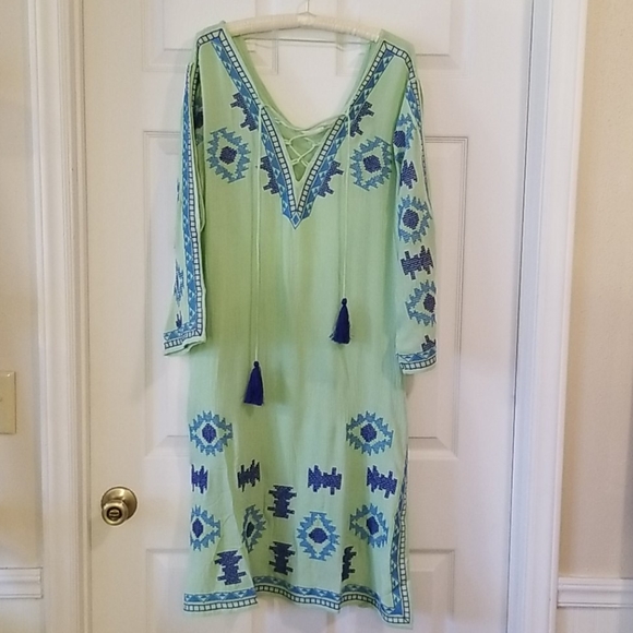 America & Beyond Other - America & Beyond Embroidered Kaftan size L